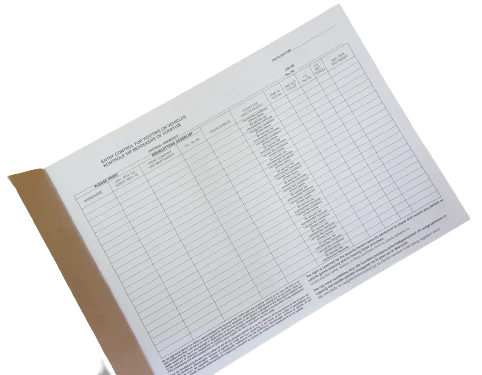 Pedestrian Entry Control Book