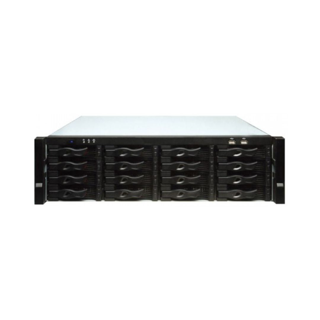 DAHUA 128-Channel NVR – 1280Mbps Throughput, 16 SATA Slots (Excl. HDD), WizMind