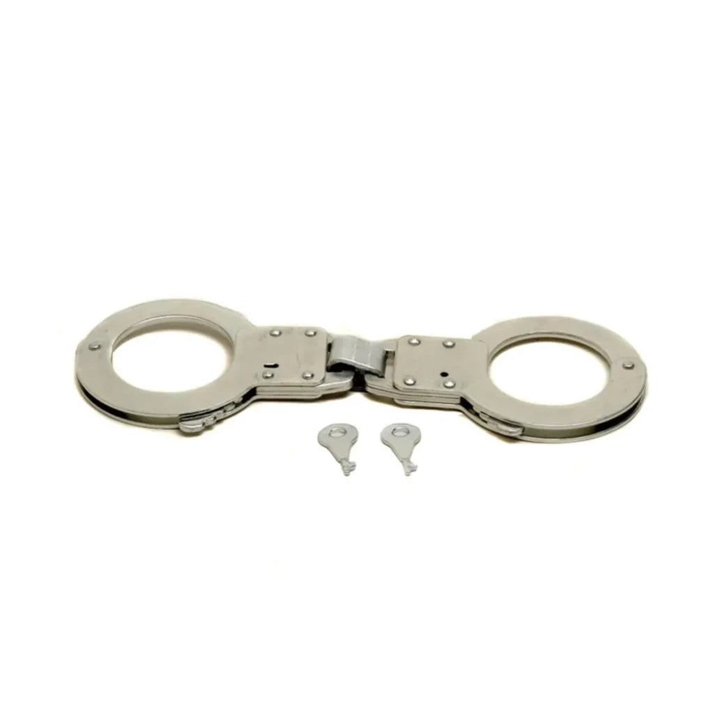 Security Single Link Silver Plated Handcuffs