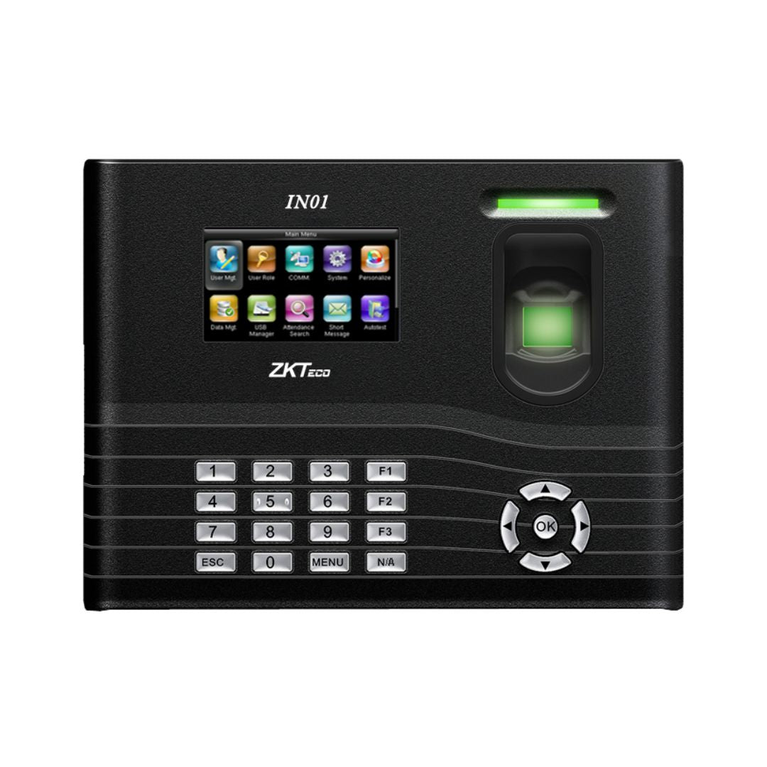 ZKTeco Indoor Biometric Time & Attendance Terminal – WiFi Enabled (AC, 3000 User Capacity)
