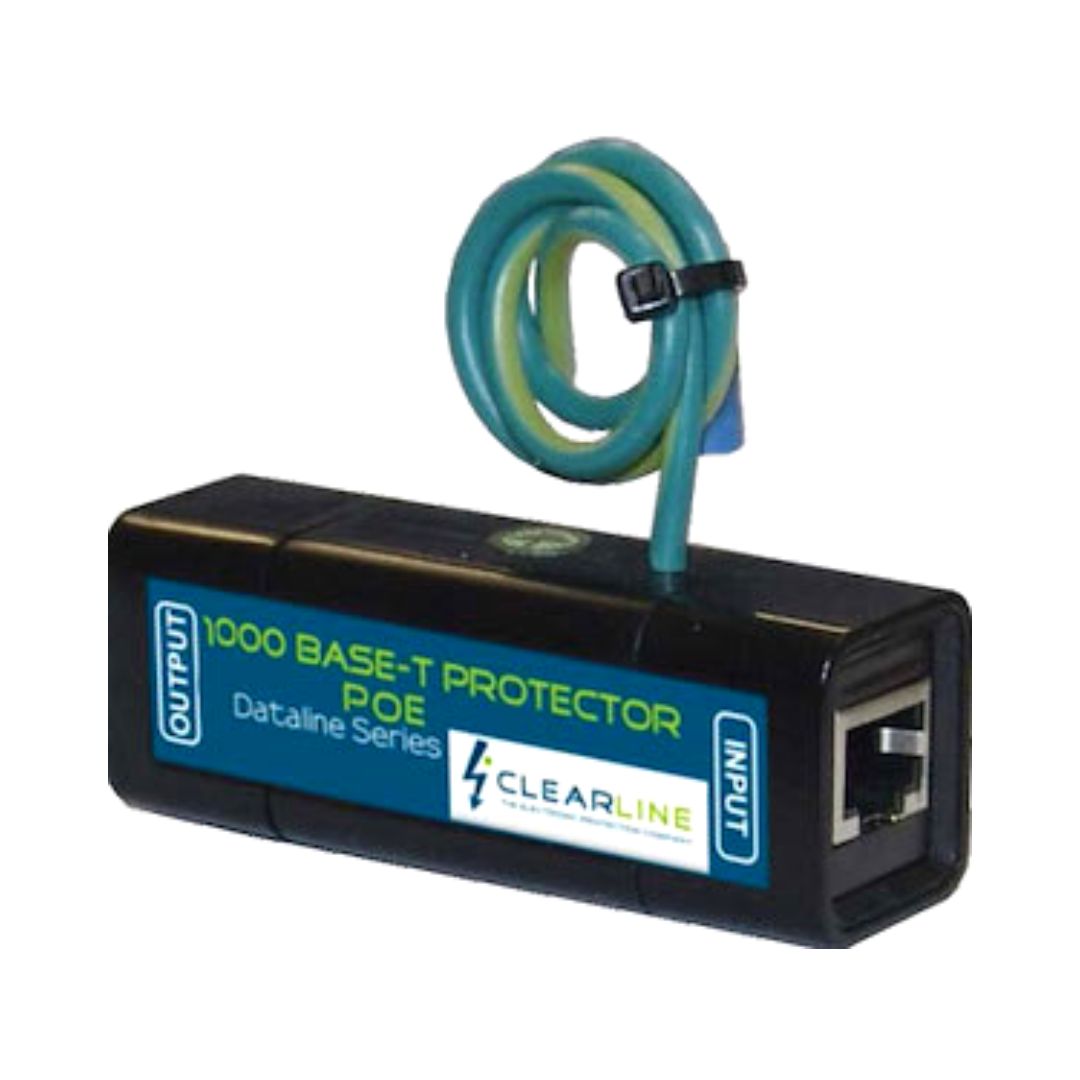 Clearline Single 1000 Base & PoE Surge Protector – IP Rated