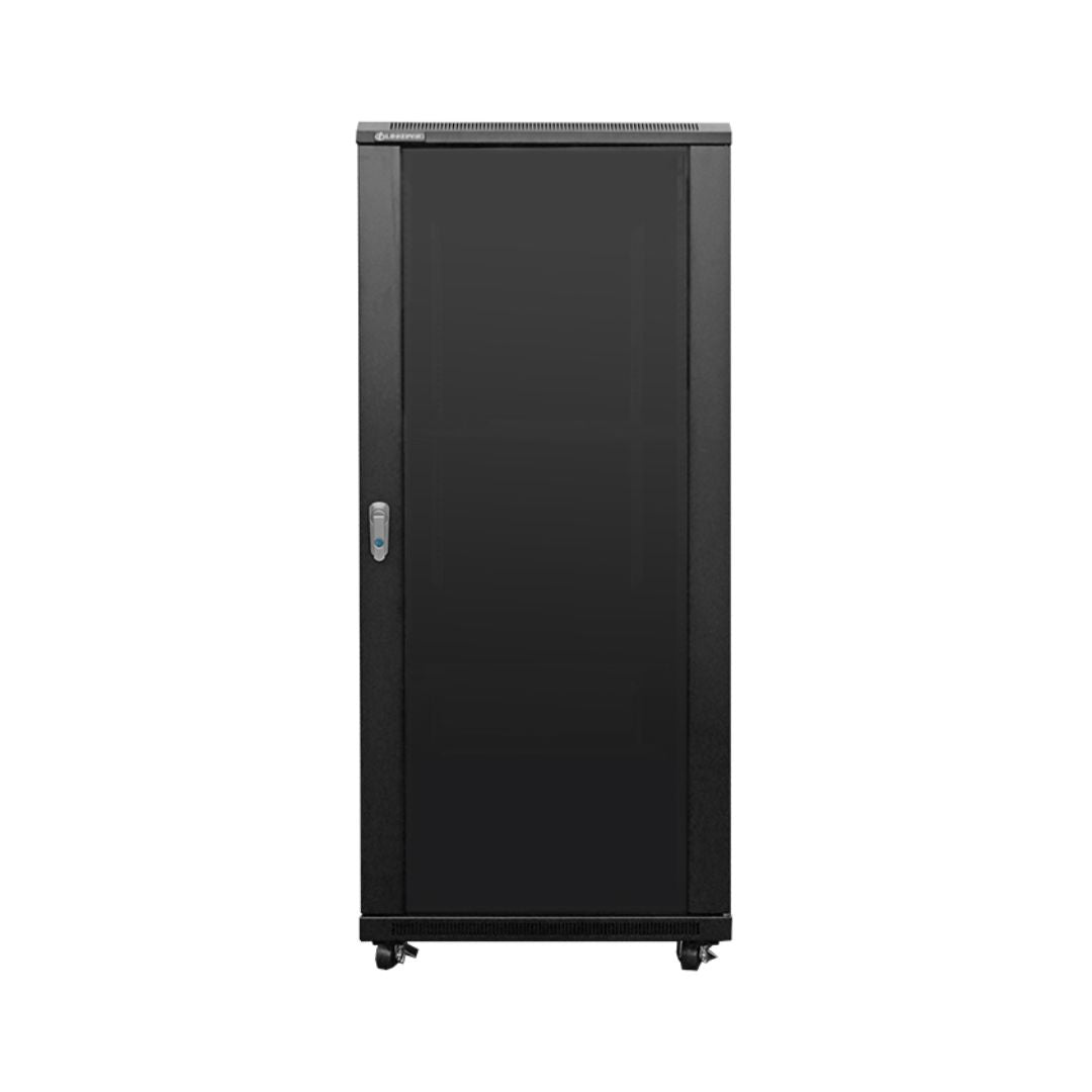 27U Cabinet 600x800mm – Perforated with 4 Fans & 3 Shelves
