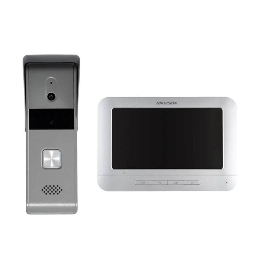 Hikvision DS‑KIS203T 4‑Wire Analog Video Intercom Kit