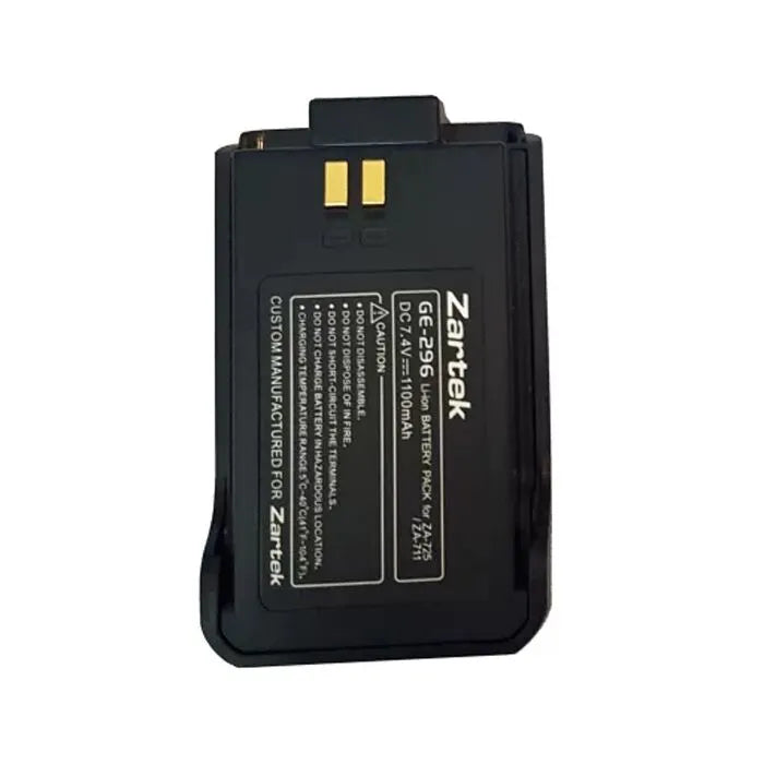 Zartek ZA-725/711 Spare Li-Ion Battery Pack - 7.4V, 1100mAh