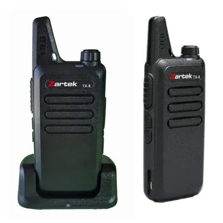 Zartek TX8-Twin UHF Handheld Two-Way Radio