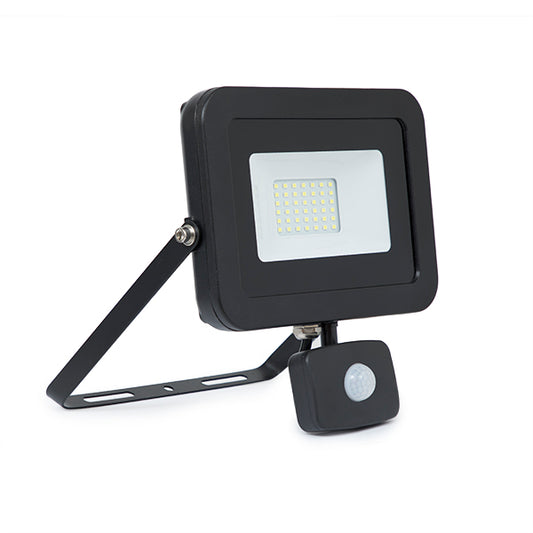 LED Black Motion Sensor Flood Light