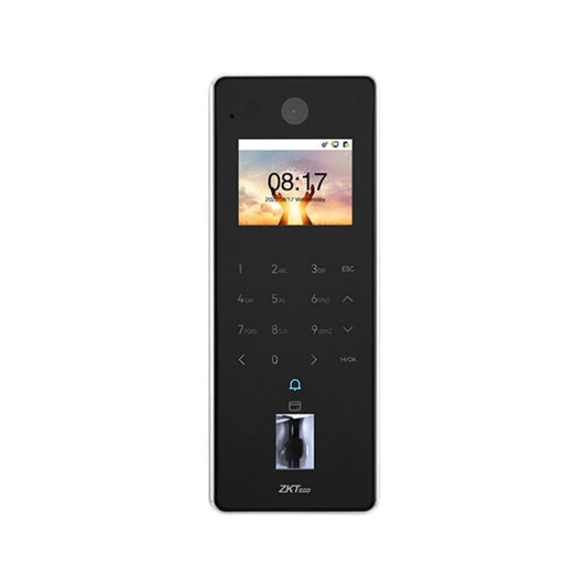 ZKTeco Outdoor Biometric with Touch Keypad Access Control Terminal – AC Powered (10,000 User Capacity)