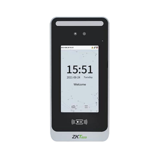 ZKTeco Outdoor Face, Palm & Biometric Terminal – Mask Detection + WiFi (AC, 3000 User Capacity)