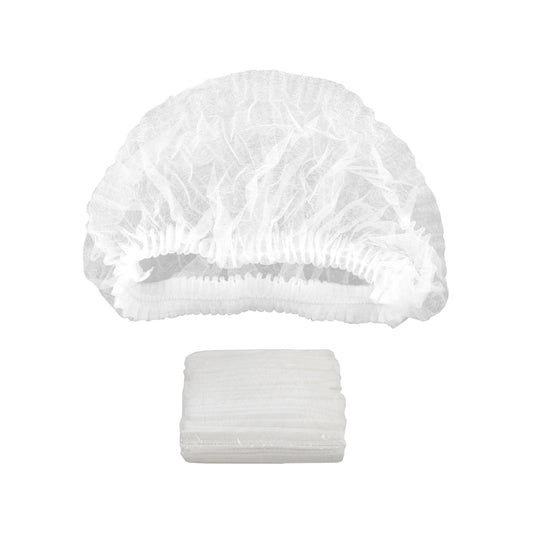 Mop Caps Disposable – White 19″ (100 Per Pack)
