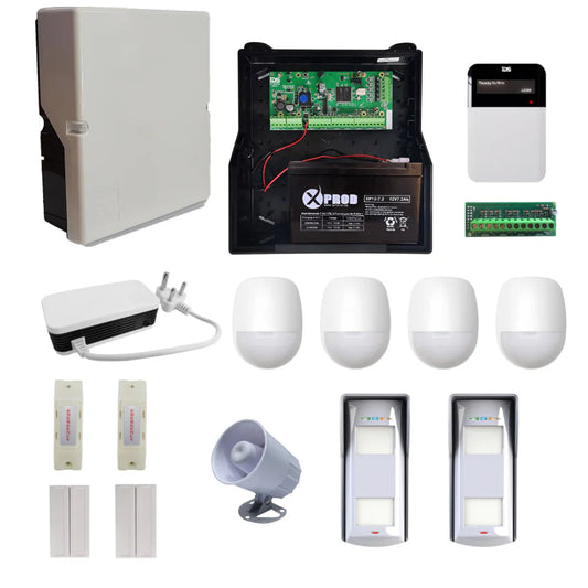 IDS X64 Alarm Kit with Outdoor Beams