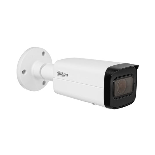 DAHUA Cylindrical 2MP Bullet Camera – Motorised 2.7–12mm Lens, 60m IR, PoE, SD Slot