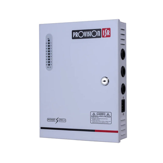 PROVISION 10AMP 9-Way 12V Power Supply Unit