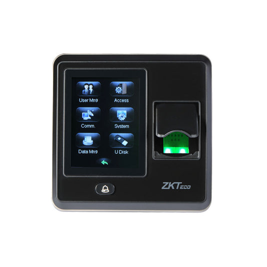 ZKTeco Indoor Biometric & Card Touchscreen Access Terminal – No WiFi (AC, 1500 User Capacity)