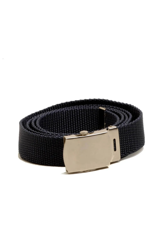 Nylon Belt with Silver Buckle