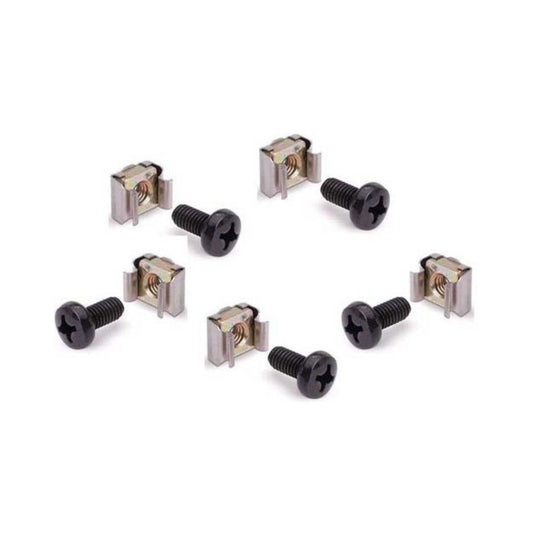 M6 Cabinet Cage Nuts and Washers (Pack of 10)