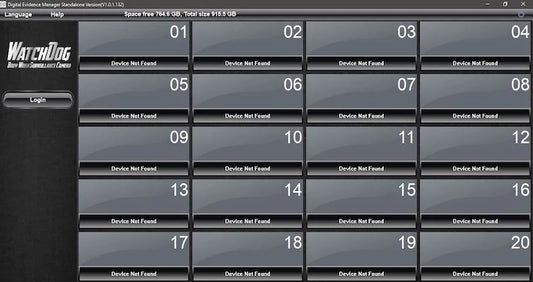 WatchDog DEMS V3 Software for Multi-Camera