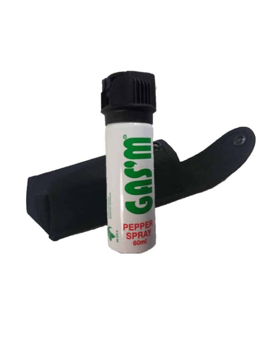 60ml Pepper Spray — Direct Stream + Pouch