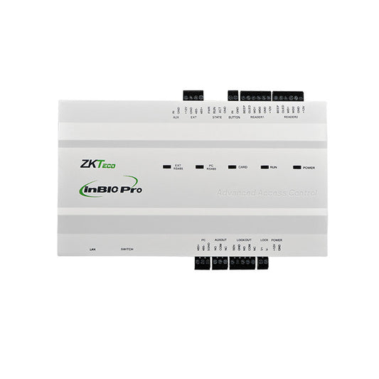 ZKTeco One-Door Controller Pro Plus – White (For Use with Biometric Readers)