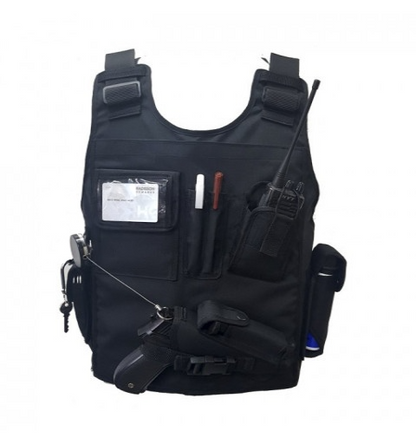 Reaction Officer Multi-Pouch Bulletproof Vest – No Inserts