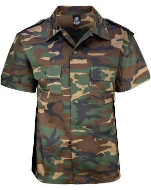 Short Sleeve Camo Combat Shirt