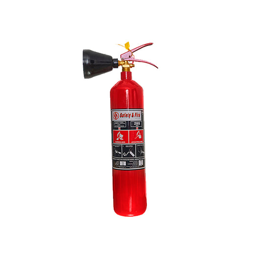 CO₂ Fire Extinguisher 2kg – Steel Alloy